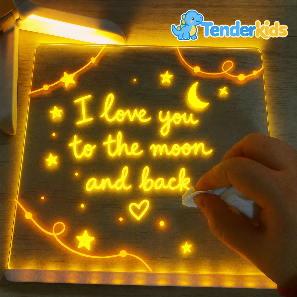 LouLouScreen™ – LED Light-Up Drawing Board for Kids
