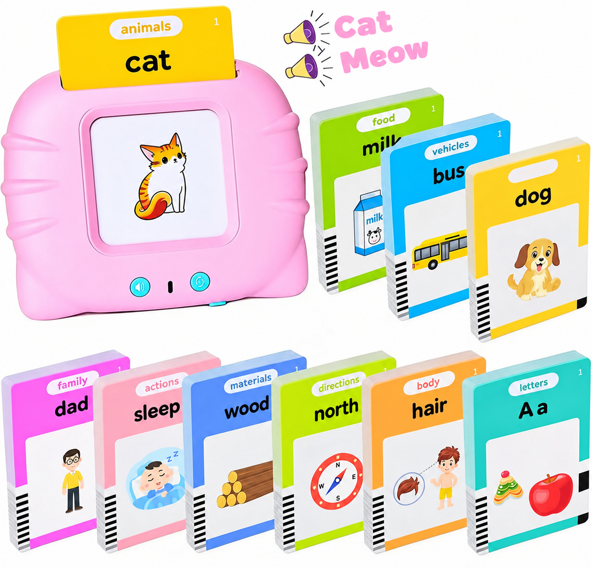 LouLouCartes™ – Educational Talking Cards for Kids