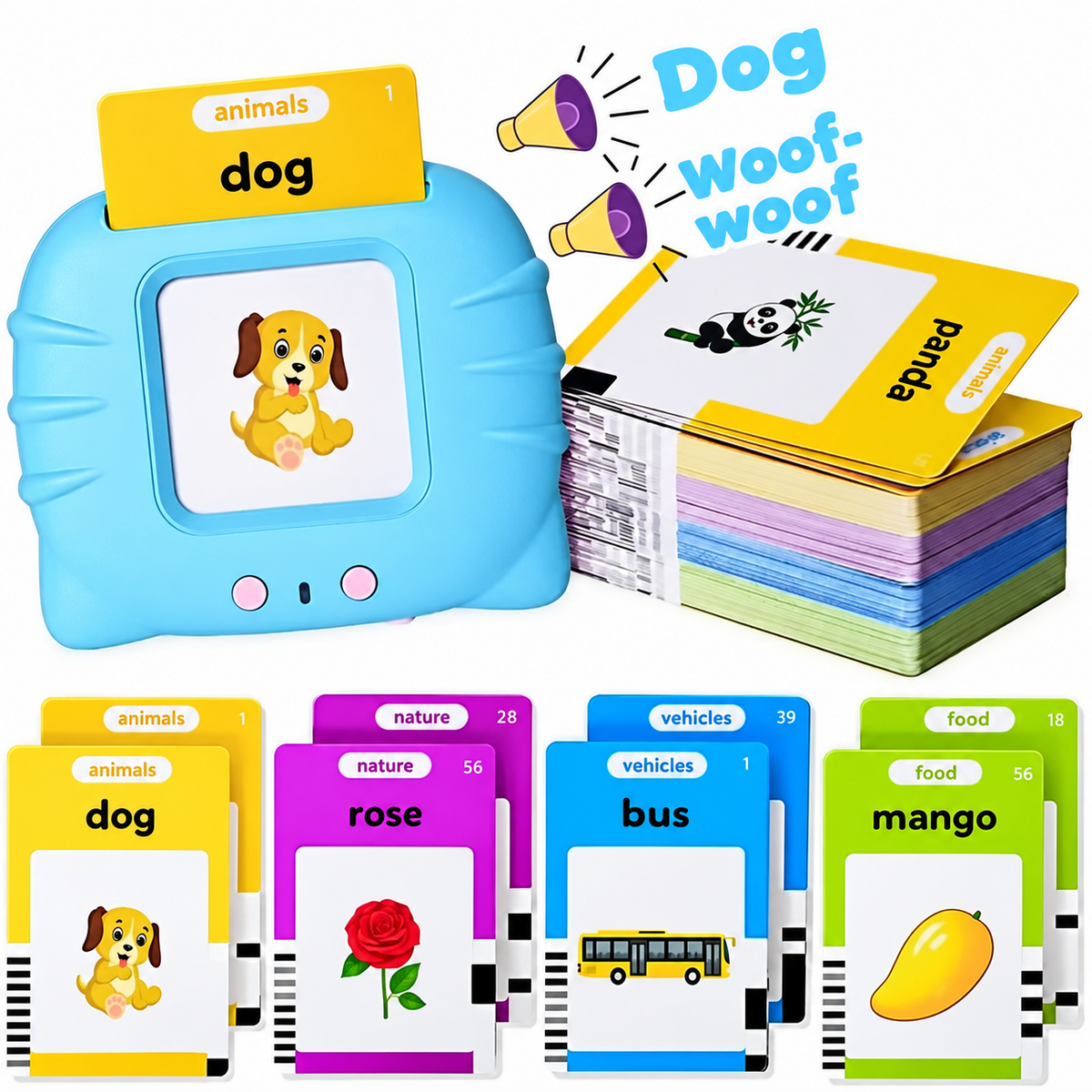 LouLouCartes™ – Educational Talking Cards for Kids