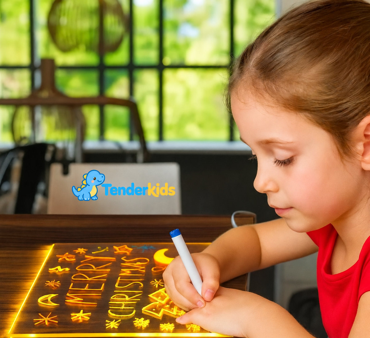 LouLouScreen™ – LED Light-Up Drawing Board for Kids
