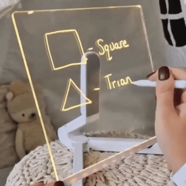 LouLouScreen™ – LED Light-Up Drawing Board for Kids