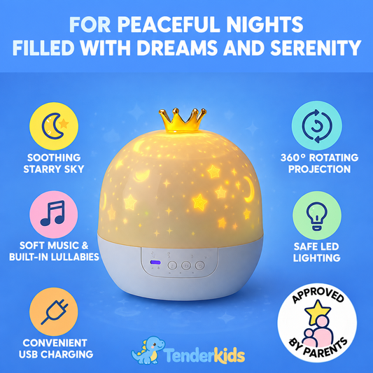 LouLou MagicDream™ – 2-in-1 Night Light & Projector for Kids