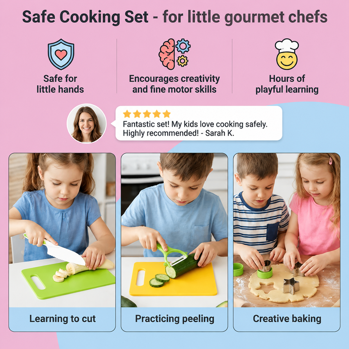 LouLouChef™ – Fun & Educational Cooking Kit