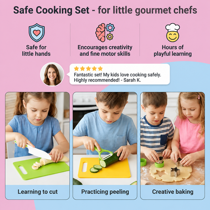 LouLouChef™ – Fun & Educational Cooking Kit