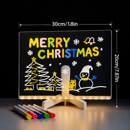 LouLouScreen™ – LED Light-Up Drawing Board for Kids