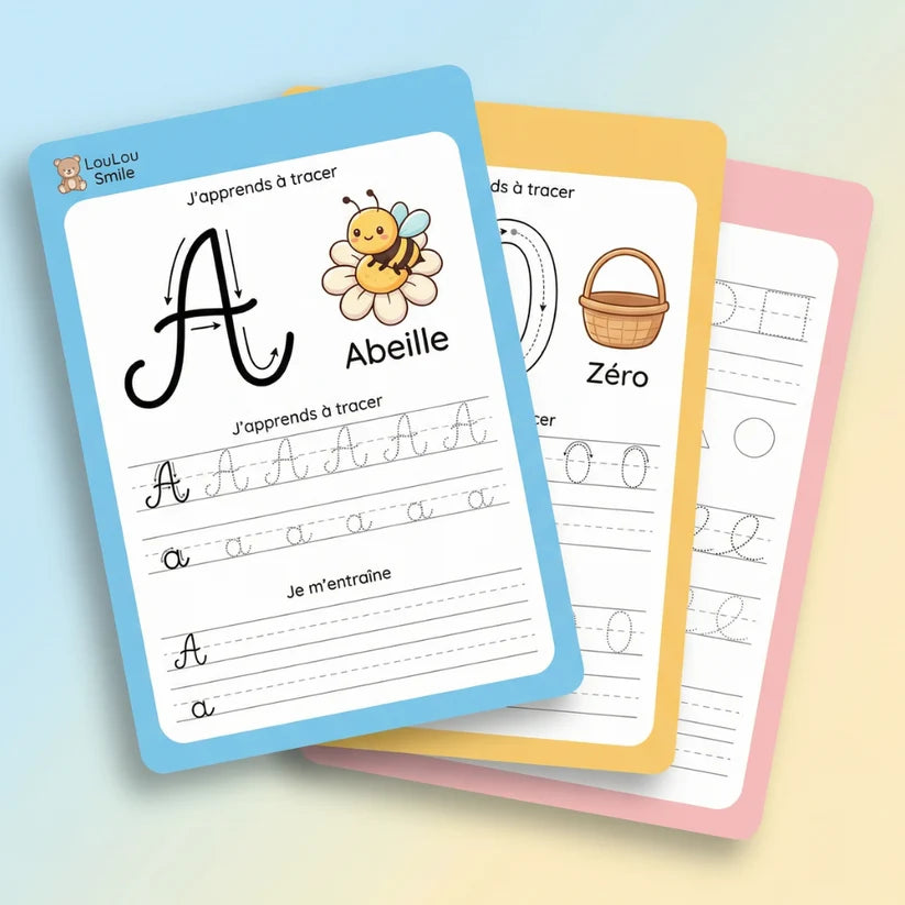 LouLouScreen™ Handwriting Workbook (PDF)